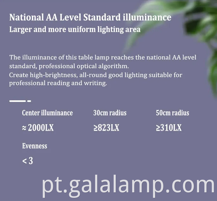 Lâmpada de toque de bloqueio de luz azul brilhante para crianças 'quartos